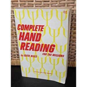 Complete Hand Reading Edith Niles 1970 First Printing For the Millions Series